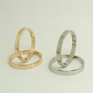 Cincin binder emas 42mm untuk kalender, cincin logam campuran seng cincin daun longgar