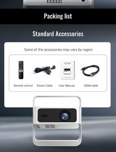 JAVODA H10 <b>3D</b> Android 12 Home <b>Projector</b> 4K 230 Ansi <b>With</b> Built-In Speakers Pocketable & Portable H10 Hy 300 <b>3d</b> Projecto - Product Image 5