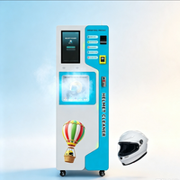 Nettoyeur de casque entièrement automatique avec contrôle intelligent et multiples méthodes de paiement