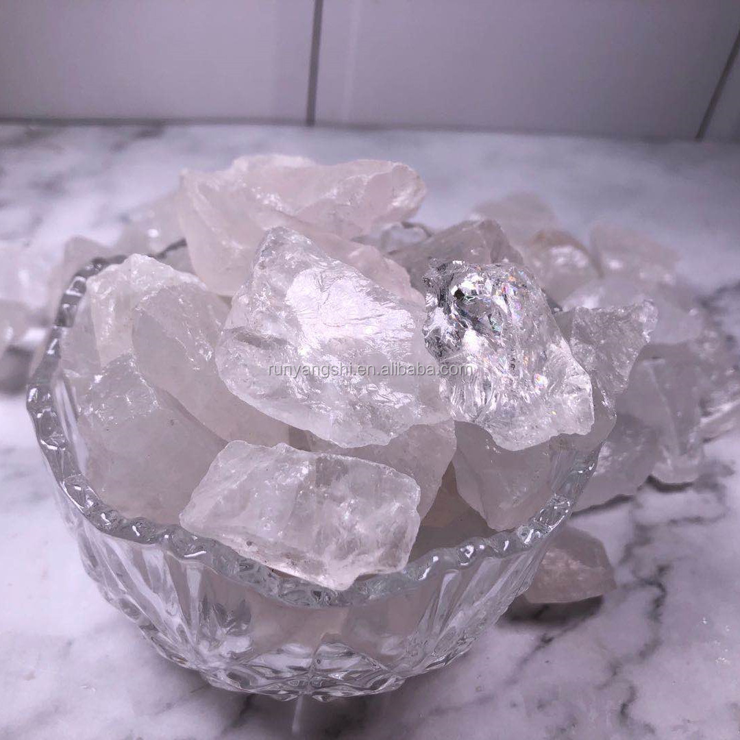 Angelstones 天然クリアクォーツ ジェムストーン ヒーリング クリスタル 六角形 尖ったレイキ チャクラ ファセット プリズム ワンド 彫刻石 置物 ホームデコレー : WholesaleGemShop 天然クォーツ 40～45mm 球体