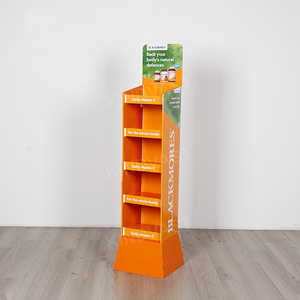 Tùy Chỉnh Xách Tay & Có Thể Gập Lại Pdq Bán Lẻ Kệ Hiển Thị Hiện Đại Hộp Giấy Cho Đồ Ăn Nhẹ Kẹo Siêu Thị-Thực Phẩm Hiển Thị Truy Cập Đứng - Product Image 3