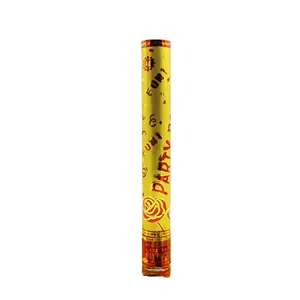 工厂 confetti poppers 批发节日的黄金派对波普尔