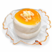 Jouet souple en forme de crêpe pour soulager le stress, cadeau pour enfants et filles, jouets anti-stress Kawaii, accessoires de voiture, porte-clés