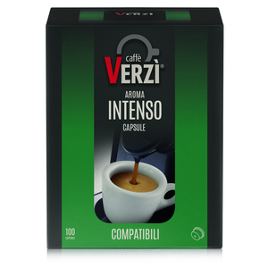 100 Capsule di Caffè Compatibili VERZI MISCELA INTENSO per Sistema UNO 0,14g/Capsula - Product Image 1