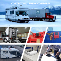 Climatisation de toit 12v 24v Compresseur scroll 1800w Climatisation de stationnement pour camion VR