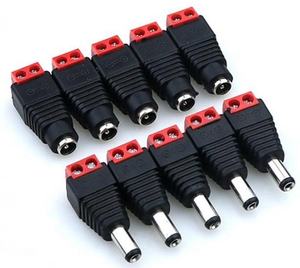 Hembra 12V 2,1x5,5 MM <span class=keywords><strong>DC</strong></span> Power Jack Plug Audio AUX Soldadura libre Conector Adaptador <span class=keywords><strong>Video</strong></span> <span class=keywords><strong>Balun</strong></span> - Product Image 5