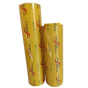 High Quality PVC Cling Film For Food Plastic Cling Film Food Wrap With Cutter Stretch Film Wrap