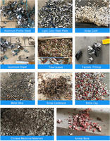 Déchiqueteuse à axe unique en plastique dur capable de produire 300 kilogrammes par heure pour le recyclage des films plastiques et des textiles