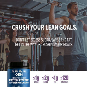 Produttore di Proteine del Siero di Latte Idrolizzate in Polvere |   OEM/Marchio Privato |   CGMP |   BCAA + Elettroliti |   MOQ 500+ - Product Image 4