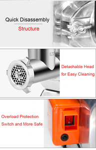 Machines efficaces de traitement de la viande: Hachoir à viande de <span class=keywords><strong>boucher</strong></span> n ° 32-Hachoir à viande <span class=keywords><strong>manuel</strong></span> 52 inclus avec photos - Product Image 6