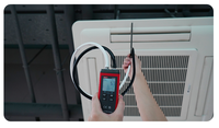 UNI-T manomètre numérique UT366A pour la fabrication industrielle, CVC, plomberie avec indication LED P1/P2 mesure indépendamment