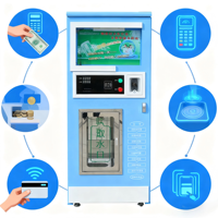Máquina Expendedora de Agua Purificada de Ósmosis Inversa de Autoservicio las 24 Horas, Estación de Recarga de Agua Purificada Comercial para Comunidades Residenciales