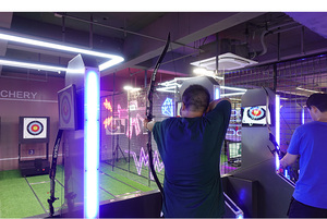 Équipement de divertissement pour salle de tir à l'arc numérique intérieure, équipement de loisirs pour arc à poulies, équipement de terrain de jeu intérieur fait maison - Product Image 3
