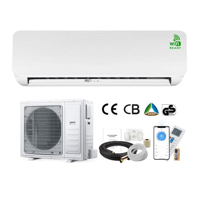 18000BTU 1Hp T3 Tropical R410a Inverter 24 Hours Timer Split System Air Conditioner Household Hotel Use Energy Efficient Class