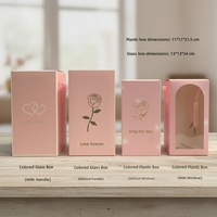 Buket Bunga Sabun Anyelir Buatan Tangan yang Diawetkan dalam Kubah Kaca - Hadiah Hari Ibu & Hari Valentine