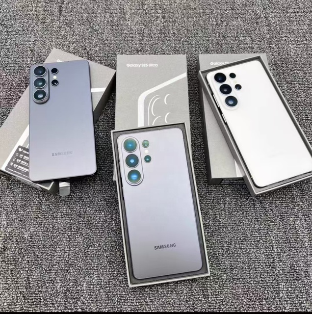 Samsung A+Class S26+Wholesale 5G Smartphone 6.3-inch Global Edition Sam Sung 26+ Mobile Dual SIM