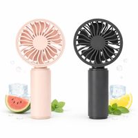 Nouveautés : Mini ventilateur de poche électrique portable rechargeable USB avec logo personnalisé, en plastique, pour usage domestique et extérieur, à commande tactile