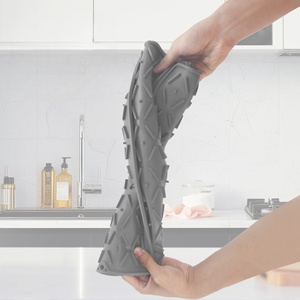 Food Grade Silicone Waterproof Kitchen Mat 3mm Thick Dish Drying Cup Coaster Heat Resistant Non-slip <strong>Draining</strong> <strong>Board</strong> - Product Image 3