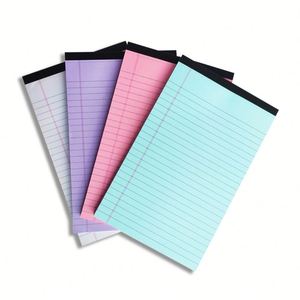 <b>A5</b> Photo Book Writing Pad 4 Styles 50 Sheets/Pack Hardcover Notepad Horizontal <b>Lines</b> Sticky Notes Loose-Leaf Durable Paper Cover - Product Image 1