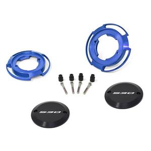 Protezione carter colore blu per Yamaha T-Max 530 (coppia) - Product Image 1