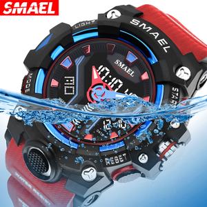 Relojes Deportivos SMAEL 8075 para Hombre, Relojes Digitales para Hombre, Reloj Electrónico Resistente al Agua para Jóvenes - Product Image 1