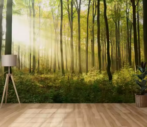 Papier peint personnalisé 3D Forêt Tropicale Haute <span class=keywords><strong>D</strong></span>éfinition Forêt Espace Expansion Horizons Salon Chambre Fond Mural - Product Image 5