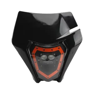 Faro delantero LED Universal para motocicleta <span class=keywords><strong>KTM</strong></span> EXC <span class=keywords><strong>SX</strong></span> <span class=keywords><strong>125</strong></span> 250 300 Enduro <span class=keywords><strong>Motocross</strong></span> Dirt Pit Bike accesorio delantero - Product Image 2