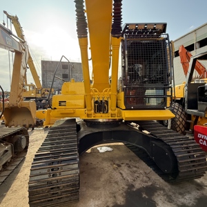 รถขุดไฮดรอลิกแบบตีนตะขาบ Komatsu PC200 ขนาด 20 ตัน รถขุดมือสอง Komatsu ของแท้ รถขุดขนาดกลางสำหรับงานก่อสร้าง ขาย - Product Image 2