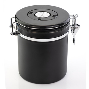 304 Food Grade Round Empty Stainless steel Tea Can/Coffee coffee cans Box/Tin Container Box Metal Tea with Double Tin Hasp