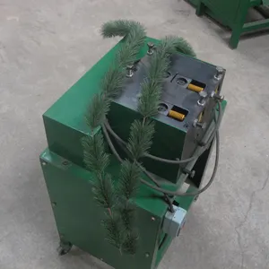 Jarum Pinus Industri Natal Peralatan Pohon Natal Bahan Baku Mesin Pembentuk Jarum Pinus