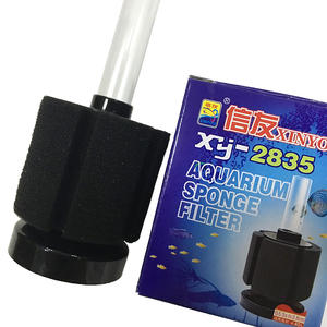 ฟิลเตอร์ฟองน้ำชีวภาพสำหรับบำบัดน้ำในตู้ปลา ฟิลเตอร์ฟองน้ำสำหรับปลาคัพพัง XY-2835 XY-2836 - Product Image 5