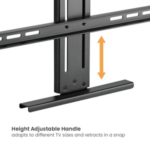 Suporte de TV Grande Ajustável em Altura para Lareira, Suporte de TV de Parede com Assistência de Molas, Compatível com TVs de 65 a 85 Polegadas - Product Image 5