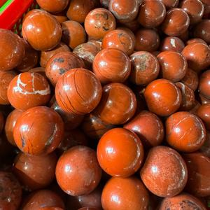 Venta al por Mayor de Bolas de <span class=keywords><strong>Jaspe</strong></span> <span class=keywords><strong>Rojo</strong></span> Pulido para Sanación con Feng Shui y Meditación - Product Image 2