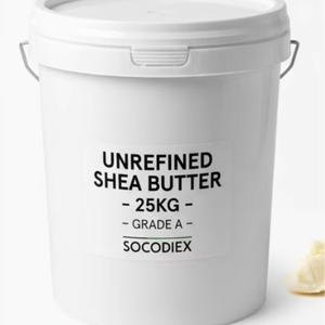โลชั่นเชียบัตเตอร์ออร์แกนิคธรรมชาติ SOCODIEX จากมาลี สำหรับดูแลเส้นผมและผิวหน้าสำหรับผู้หญิง - Product Image 1
