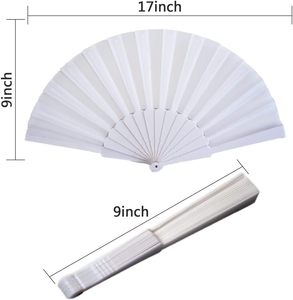 Abanico de Mano de Plástico Personalizado de 23 cm, Abanicos Plegables Personalizados para Mujeres y Accesorios para Festivales - Product Image 3