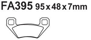 Nouvelles plaquettes de frein frittées ATV 4x4 pour ARCTIC CAT 250 366 400 <span class=keywords><strong>500</strong></span> 550 650 700 Wildcat quad <span class=keywords><strong>KYMCO</strong></span> <span class=keywords><strong>MXU</strong></span> 1000 - Product Image 6