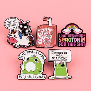 Pin de concientización de cinta negra con logotipo personalizado, alfileres de solapa personalizados esmaltados para regalo de concientización de sobrevivientes de cáncer, alfileres de cáncer de próstata - Product Image 2