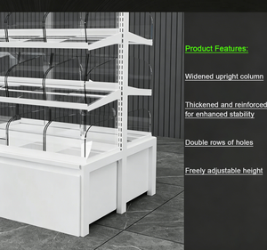 Rak Snack Logam Multilayer, Rak & Stand <span class=keywords><strong>Display</strong></span> Permen yang Dapat Disesuaikan untuk Toko Kelontong, Rak Gondola - Product Image 6
