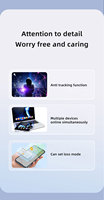 "Nouvelle version Find My Tag Smart Key Finder Locator Wallet Lugggae Pet Tracking Mini Tracker