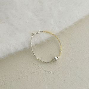 Dylam Unique Design <b>Charm</b> 925 Sterling Silver Rhodium Plated Bead Beaded Crystal Cateye Stone <b>Bangle</b> Bracelet for Women - Product Image 5