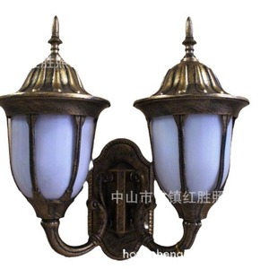 Outdoor Wall <b>Lamp</b> Double Head Aluminum Led Garden Waterproof 110-240V Wall Mount Cylinder Shape - Product Image 5
