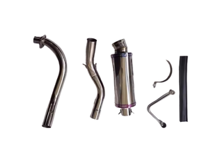 Tubo <span class=keywords><strong>de</strong></span> <span class=keywords><strong>Escape</strong></span> Limpio <span class=keywords><strong>de</strong></span> Acero Inoxidable para Motocicleta para Modelos CT50, CT70 y Componentes - Product Image 3