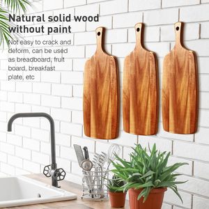 Planche à découper en bois avec revêtement par sublimation, double face, vierge, mini, avec poignée en contreplaqué découpée au laser, 225x85x5mm, en stock, pour projets DIY - Product Image 3