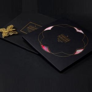 Модный дизайн шелковые носки упаковка квадратный платок красочный складной бумажный конверт с ленточной застежкой для шелкового шарфа - Product Image 6