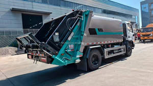 Camión de Basura de Compresión Diésel 4x2 de 10 CBM, Vehículo de Recolección de Residuos, Camión Compactador de Basura, Venta Caliente de Fábrica - Product Image 3