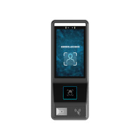 DEWO 8-Inch Panel PC Industri Aluminium Alloy Kustom Sistem Android 8.1 Layar Sentuh Kapasitif IPS Dilengkapi Kode QR Stok Tersedia