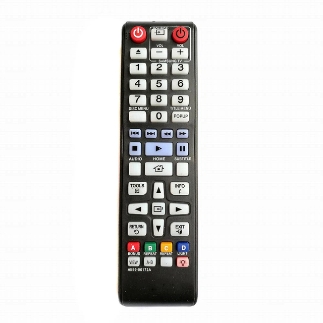 New Replace AK59-00172A Fixed Code 433MHz Remote Control for TV