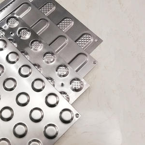 304 316 스테인레스 스틸 도로 스터드 촉각 바닥 블라인드 경고 스트립 촉각 포장 바닥 타일 표시 등 공공 장소 - Product Image 4