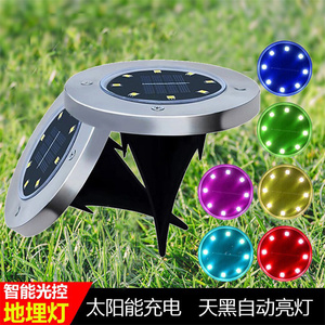 Luce Lampe Lampara <span class=keywords><strong>Led</strong></span> <span class=keywords><strong>Exterior</strong></span> Bolardo Lampadaire Solaire Focos Solares Luminarias Reflector Solar Jardín Luces - Product Image 3