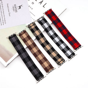 สายนาฬิกาไนลอนยืดหยุ่นได้107สีตามสั่ง38/42/45มม. สายนาฬิกาสำหรับ <span class=keywords><strong>Apple</strong></span> <span class=keywords><strong>Watch</strong></span> สำหรับ iWatch รุ่น1/2/3/4/5/6/<span class=keywords><strong>7</strong></span> - Product Image 5